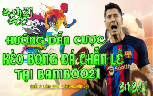 CÁCH CƯỢC KÈO CHẴN LẺ TRONG BÓNG ĐÁ TẠI BAMBOO21