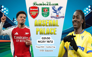 Nhận định Arsenal vs Crystal Palace