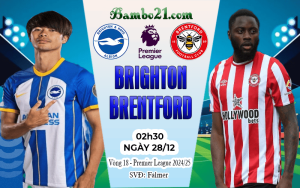 Nhận định Brighton vs Brentford