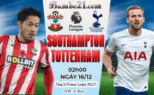 Nhận định Southampton vs Tottenham
