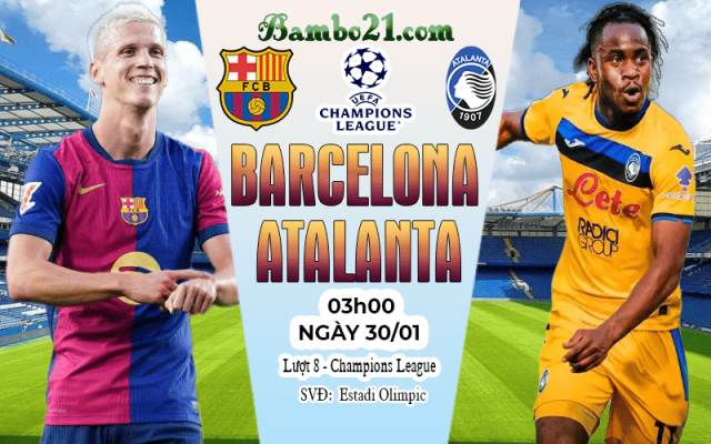 Nhận định Barcelona vs Atalanta