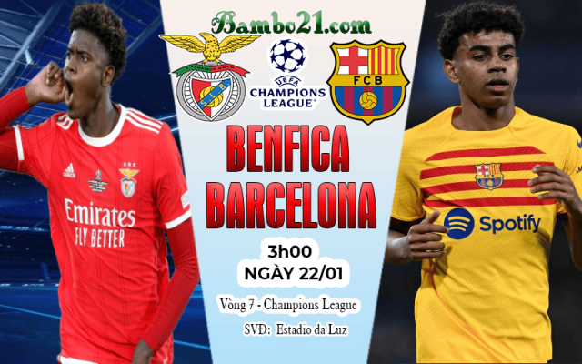 Nhận định Benfica vs Barcelona