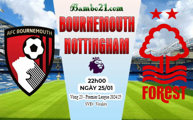 Nhận định Bournemouth vs Nottingham
