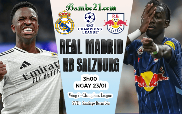 Nhận định Real Madrid vs Salzburg