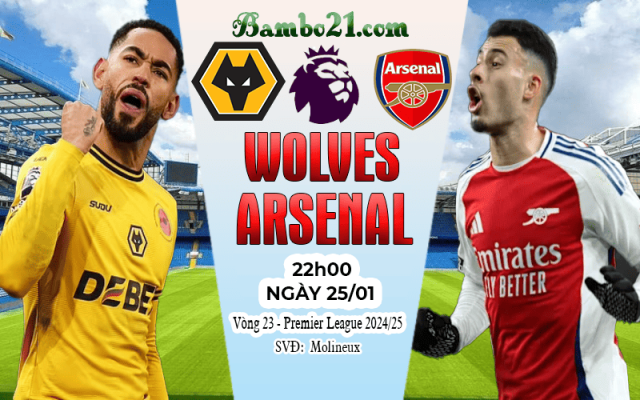 Nhận định Wolves vs Arsenal