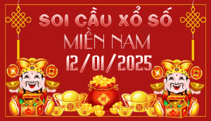 SOI CẦU XSMN 12/01/2025 CHỐT SỐ VÀNG HÀNG NGÀY