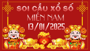 SOI CẦU XSMN 13/01/2025 CHỐT SỐ VÀNG HÀNG NGÀY