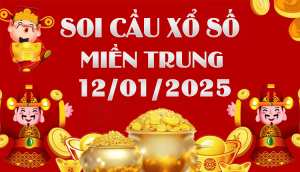 SOI CẦU XSMT 12/01/2025 MIỄN PHÍ HÀNG NGÀY