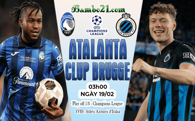 Nhận định Atalanta vs Club Brugge